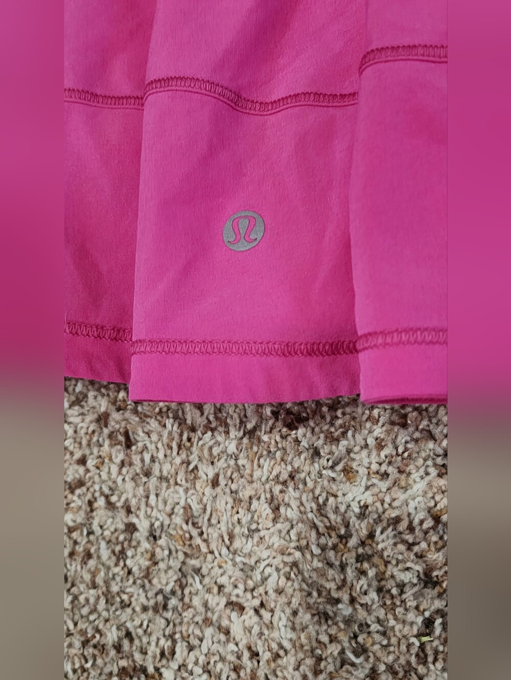 The Lululemon Pace Rival Mid-Rise Skirt Sonic Pink Sz 4 Like New - Picture 7 of 11